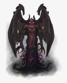 Eustoyriax - Shadow Demon With Sword, HD Png Download, Free Download