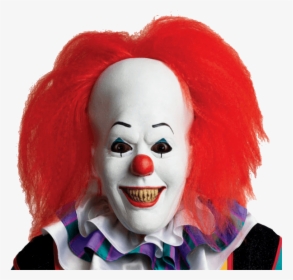 Red Hair Scary Clown Halloween - Clown Png, Transparent Png, Free Download