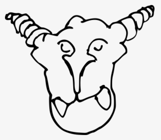 Devil, Face, Horns, Monster, Mask, Demon, Creature - Demonic Creatures Drawing, HD Png Download, Free Download