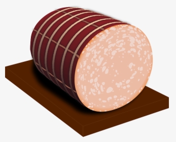 Sausage, Sliced, Pork, Food - Deli Meat Clip Art, HD Png Download, Free Download