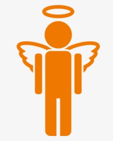 Angel, Boy, Wings, Halo, Male - Business Angel Icon, HD Png Download, Free Download