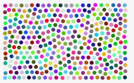 Polka Dot,line,circle - Colorful Polka Dots Transparent Background, HD Png Download, Free Download