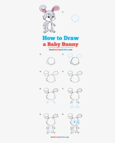 How To Draw Baby Bunny - House, HD Png Download, Free Download