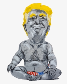 Trump Big Image Png - Trump Graffiti Png, Transparent Png, Free Download