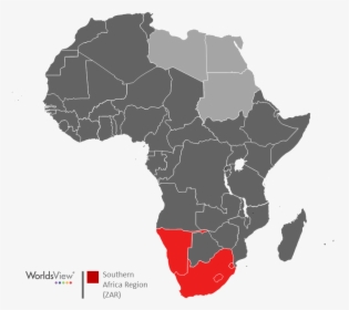 Worldsview Map - African Union Members, HD Png Download, Free Download