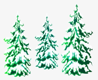 Christmas Tree, Pine Trees, Snow, Xmas, Nature, Season - Christmas Tree Clipart, HD Png Download, Free Download