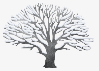 Tree Clip Art - Transparent Tree In Winter, HD Png Download, Free Download