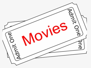 Movie Ticket Clipart Stub - Paper, HD Png Download, Free Download