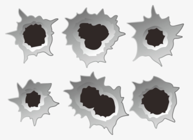 Bullet Euclidean Vector Clip Art - Vector Bullet Hole Png, Transparent Png, Free Download