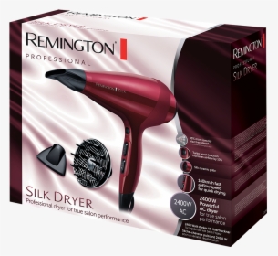 Transparent Hairdryer Png - Remington Silk Dryer Professional, Png Download, Free Download