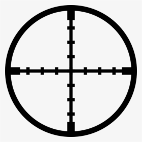 Crosshairs Clip Art - Crosshairs Clipart, HD Png Download, Free Download