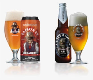 Megadeth-beers - Megadeth Tout Le Monde Beer, HD Png Download, Free Download