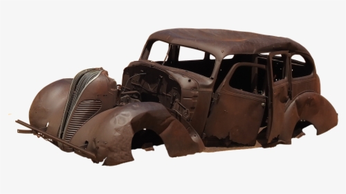 Old Rusty Car Png, Transparent Png, Free Download