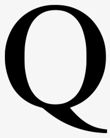 Q Letter Png File - Letter Q Capital And Small, Transparent Png, Free Download