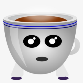 Coffee,cup,porcelain - Cartoon, HD Png Download, Free Download