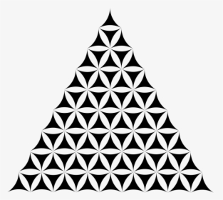 Design Clipart Triangle - Seed Of Life Dot Work, HD Png Download, Free Download