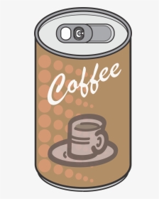 Canned Coffee Clip Arts - Coffee In Can Clipart, HD Png Download, Free Download