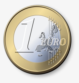 Euro, Coin, Currency, Europe, Money, Wealth, Business - 1 Euro Coin Png, Transparent Png, Free Download