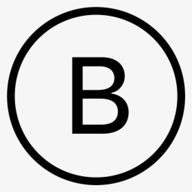 Clipart Apples Capital Letter - Letter B Inside A Circle, HD Png Download, Free Download