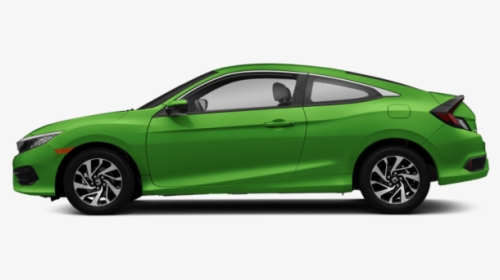 2018 Honda Civic Coupe Sideview - Hyundai Accent 2014 Gray, HD Png Download, Free Download