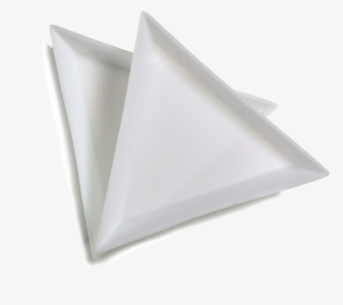 Triangle Glitter Catcher Tray - Paper, HD Png Download, Free Download