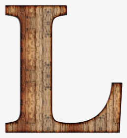 L Letter Transparent - Letter L In Wood, HD Png Download, Free Download