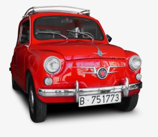 Car, Vintage, Old, Seat 600, Minicar - Car, HD Png Download, Free Download