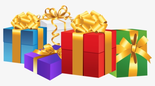 Christmas Gift Clipart - Birthday Gift Box Png, Transparent Png, Free Download
