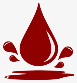 Blood Drawing Clip Art - Blood Splatter Png, Transparent Png - kindpng