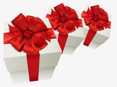 White Gift Boxes Png Clipart, Transparent Png, Free Download