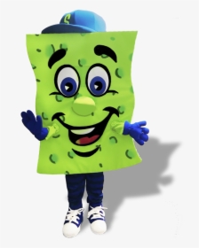 Scrubby Car Wash Mascot, HD Png Download, Free Download