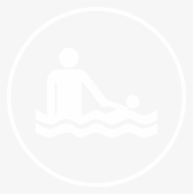 Supervised Swimming Icon - Circle, HD Png Download, Free Download