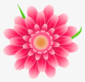 Transparent Pink Flower Png - Pink Flower Clipart Png, Png Download, Free Download