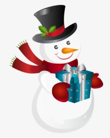 Christmas Snowman Transparent Png Clip Art Image - Snowman Transparent Png, Png Download, Free Download