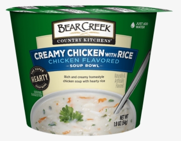 Image Of Creamy Chicken With Rice Soup Bowl, HD Png Download, Free Download
