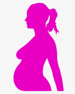 Pregnancy Test Positive Then Negative Pdf - Pregnant Clip Art, HD Png Download, Free Download