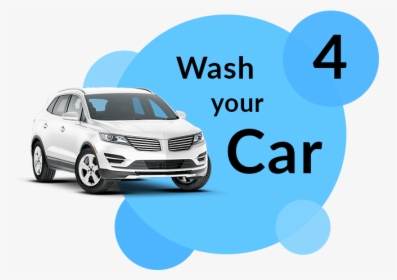 Step 4 Wash Your Car - Compact Sport Utility Vehicle, HD Png Download, Free Download