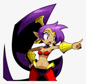 Fx Cine Shantae Pose - Shantae Half Genie Hero Poses, HD Png Download, Free Download