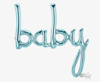 Pastel Blue "baby - Baby Word Balloon, HD Png Download, Free Download