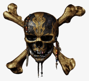 Skull Transparent Free Png - New Pirates Of The Caribbean Skull, Png Download, Free Download