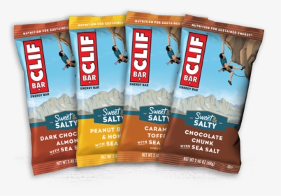 Clif Sweet & Salty Variety Pack Packaging - Clif Bar Flavors, HD Png Download, Free Download