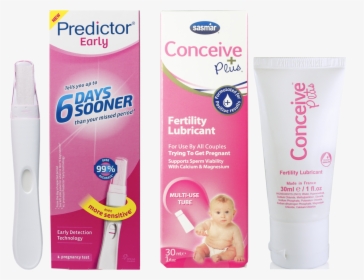 Conceive Plus® & Predictor Early Pregnancy Test Kit - Early Pregnancy Test Kit Singapore, HD Png Download, Free Download