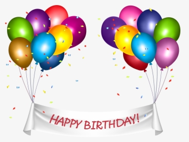 Birthday Cliparts Transparent Banner, HD Png Download, Free Download