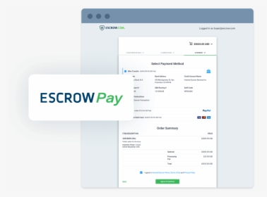 Secure Payments In One Line Of Code - Escrow Service Paypal, HD Png Download, Free Download