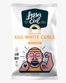 Egg Cheese - Lesser Evil Paleo Puffs, HD Png Download, Free Download