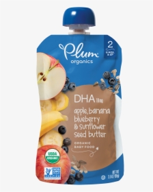 Stage 2 Plum Baby Food Pouches, HD Png Download, Free Download
