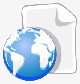 Computer Icon,globe,technology - Clip Art Web Page, HD Png Download, Free Download