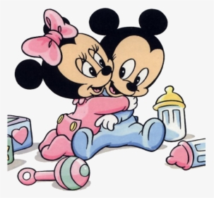 Disney Babys, Cute Disney, Mickey Minnie Mouse, Disney - Cute Minnie Mouse And Mickey Mouse, HD Png Download, Free Download