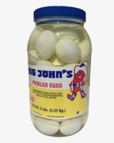 Big John"s Pickled White Eggs - Egg, HD Png Download, Free Download