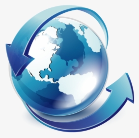 Internet Transparent Globe - Gambar Jaringan Internet Png, Png Download, Free Download